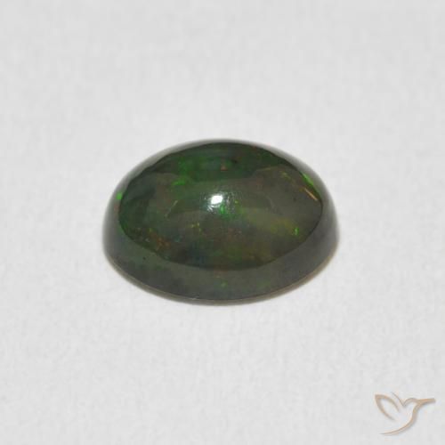 Opale Multicolore naturale da 1.19 ct, Ovale, Opaco