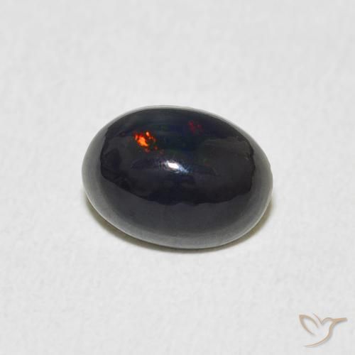 Opale Multicolore naturale da 0.70 ct, Ovale, Opaco
