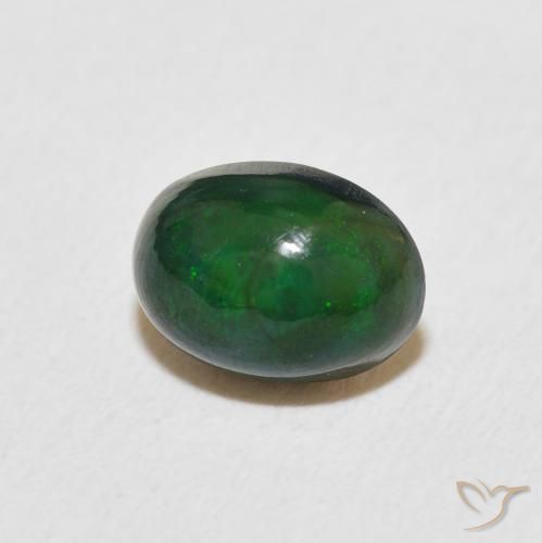 Opale Multicolore naturale da 0.60 ct, Ovale, Opaco