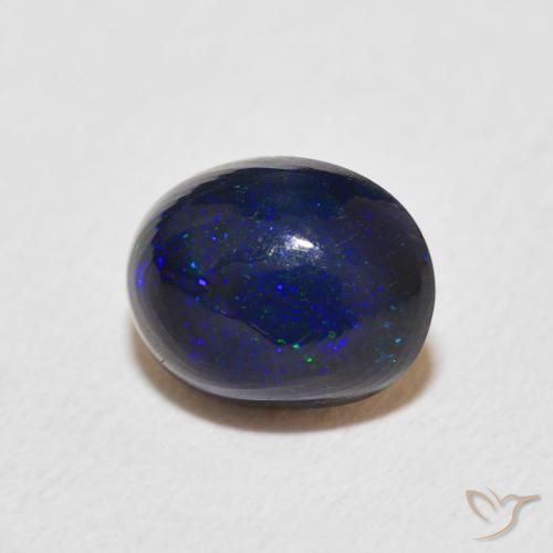 Opale Multicolore naturale da 0.92 ct, Ovale, Opaco