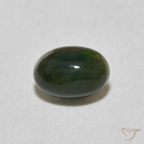 0.31ct Naturale Multicolore Opale, Ovale, Opaco