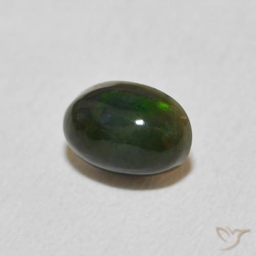 Opale Multicolore naturale da 0.31 ct, Ovale, Opaco