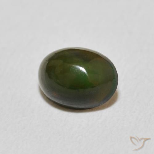 Opale Multicolore naturale da 0.50 ct, Ovale, Opaco