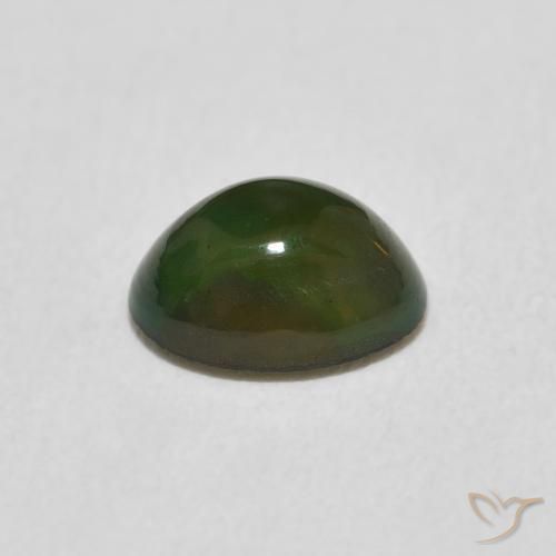 Opale Multicolore naturale da 0.50 ct, Ovale, Opaco