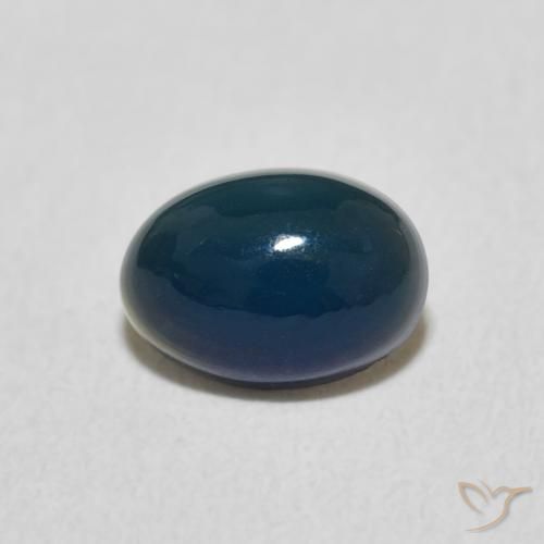 0.49ct Naturale Multicolore Opale, Ovale, Opaco