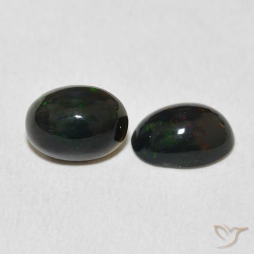 Gemme di Opale Multicolore naturale da 1.54 ct, Ovale, Opaco
