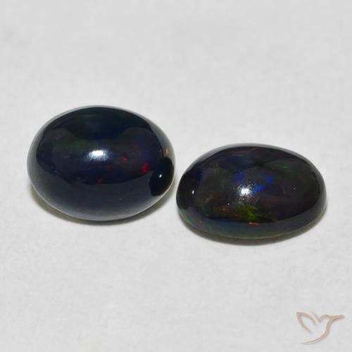 Gemme di Opale Multicolore naturale da 2.37 ct, Ovale, Opaco
