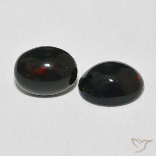 Gemme di Opale Multicolore naturale da 2.23 ct, Ovale, Opaco