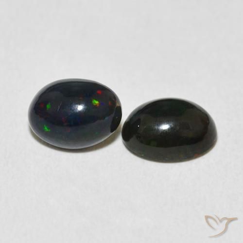 Gemme di Opale Multicolore naturale da 1.58 ct, Ovale, Opaco