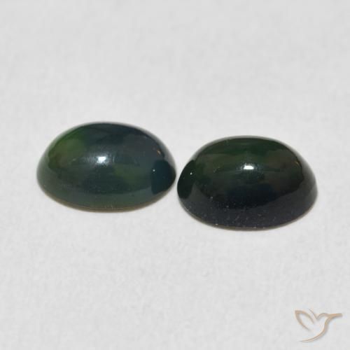 Gemme di Opale Multicolore naturale da 1.61 ct, Ovale, Opaco