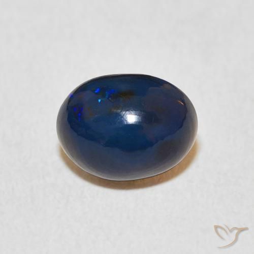 1.43ct Naturale Multicolore Opale, Ovale, Opaco