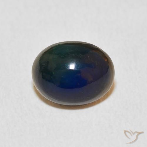 1.15ct Naturale Multicolore Opale, Ovale, Opaco