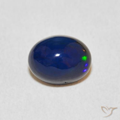1.05ct Naturale Multicolore Opale, Ovale, Opaco