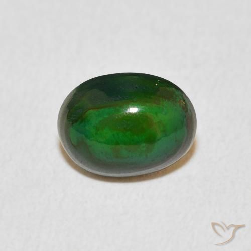 1.11ct Naturale Multicolore Opale, Ovale, Opaco, Photo A