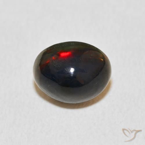 1.49ct Naturale Multicolore Opale, Ovale, Opaco