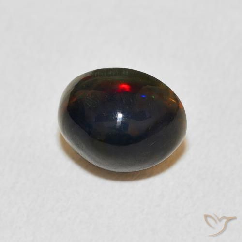 Opale Multicolore naturale da 1.49 ct, Ovale, Opaco