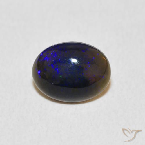 Pietra preziosa opale ovale da 1,01 carati in vendita, Opale certificato sciolto dall'Etiopia, Gemma naturale, 9 x 7 mm, Photo A