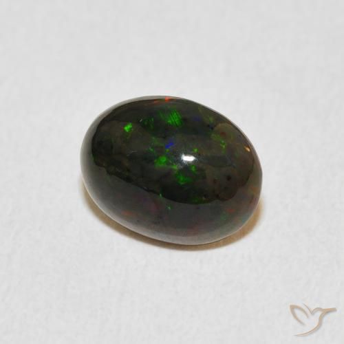 Opale Multicolore naturale da 1.13 ct, Ovale, Opaco