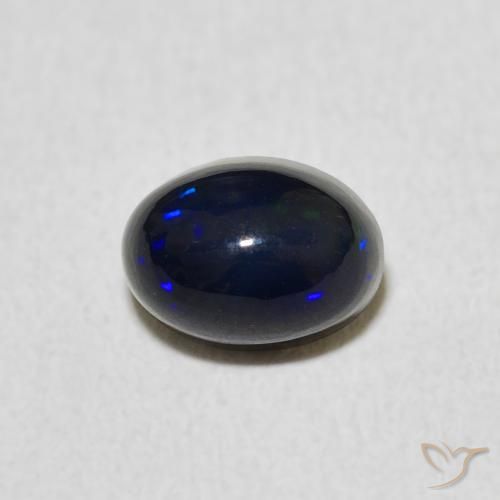 0.67ct Naturale Multicolore Opale, Ovale, Opaco