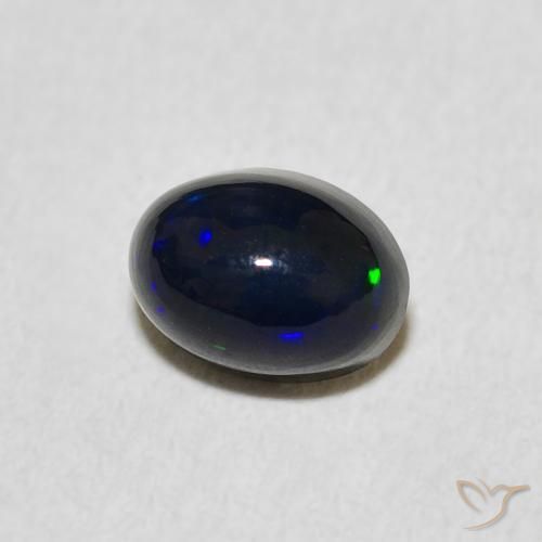 Opale Multicolore naturale da 0.67 ct, Ovale, Opaco