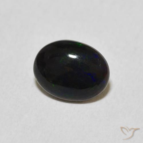 Opale Multicolore naturale da 0.86 ct, Ovale, Opaco