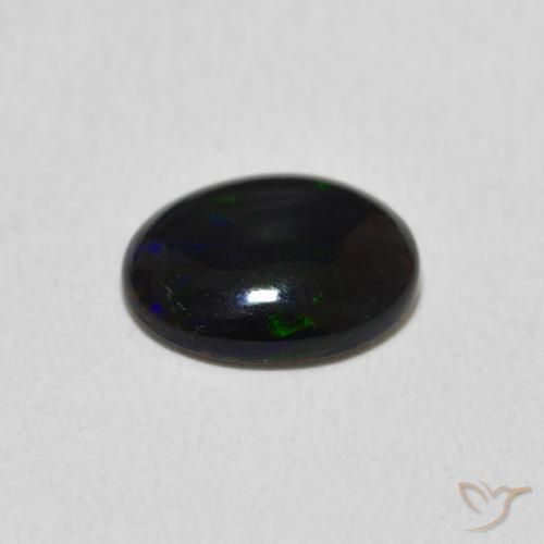 Opale Multicolore naturale da 0.86 ct, Ovale, Opaco