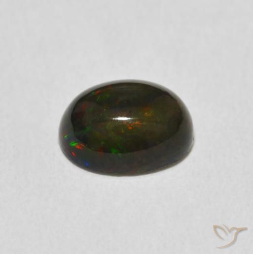 Opale Multicolore naturale da 1.42 ct, Ovale, Opaco