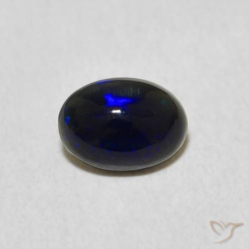 0.41ct Naturale Multicolore Opale, Ovale, Opaco