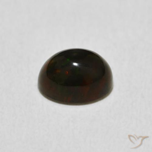 Opale Multicolore naturale da 0.67 ct, Ovale, Opaco
