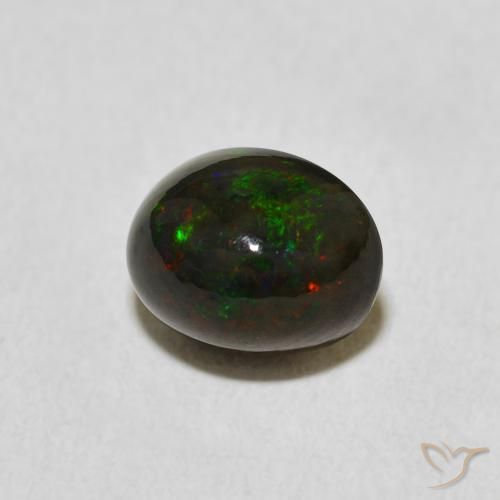 Opale Multicolore naturale da 1.75 ct, Ovale, Opaco