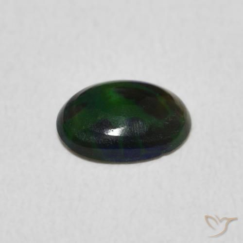 Opale Multicolore naturale da 0.37 ct, Ovale, Opaco