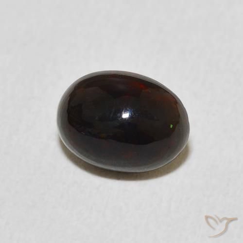 Opale Multicolore naturale da 0.76 ct, Ovale, Opaco