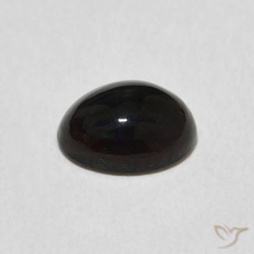 Opale Multicolore naturale da 0.76 ct, Ovale, Opaco