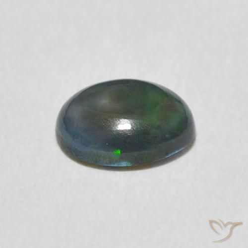 Opale Multicolore naturale da 0.89 ct, Ovale, Opaco