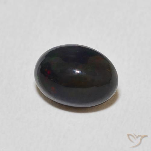 Opale Multicolore naturale da 0.91 ct, Ovale, Opaco