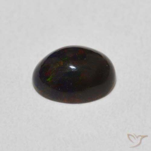 Opale Multicolore naturale da 0.84 ct, Ovale, Opaco