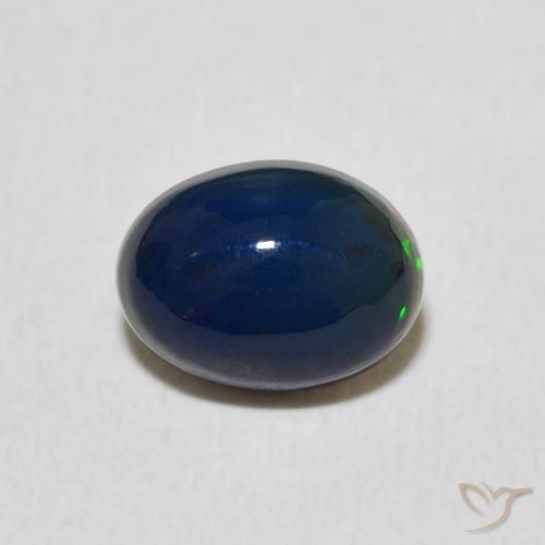 0.89ct Naturale Multicolore Opale, Ovale, Opaco