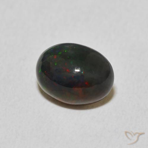Opale Multicolore naturale da 1.17 ct, Ovale, Opaco