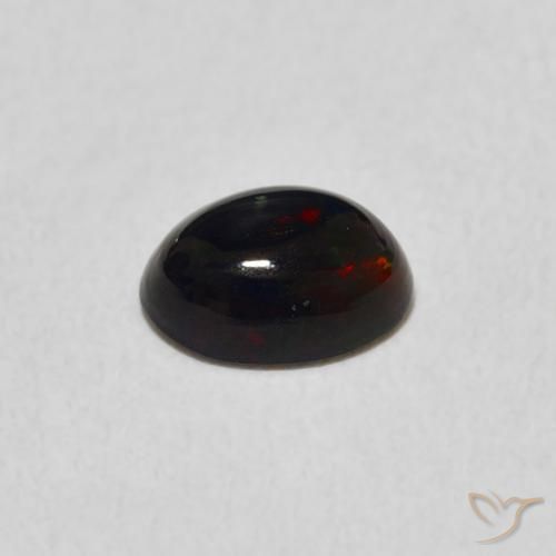 Opale Multicolore naturale da 0.46 ct, Ovale, Opaco