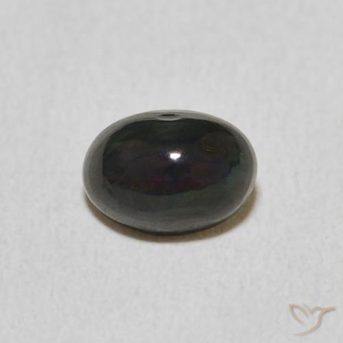 0.61ct Naturale Multicolore Opale, Ovale, Opaco