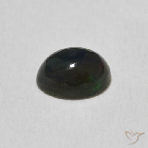 Opale Multicolore naturale da 0.61 ct, Ovale, Opaco