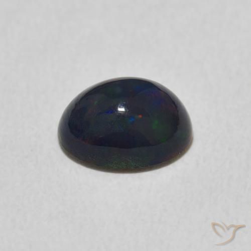 Opale Multicolore naturale da 0.99 ct, Ovale, Opaco