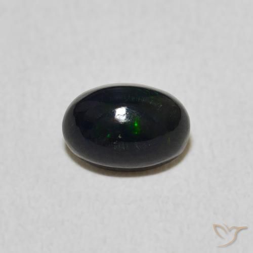 0.48ct Naturale Multicolore Opale, Ovale, Opaco