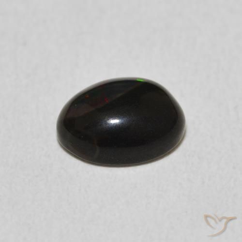 Opale Multicolore naturale da 0.87 ct, Ovale, Opaco