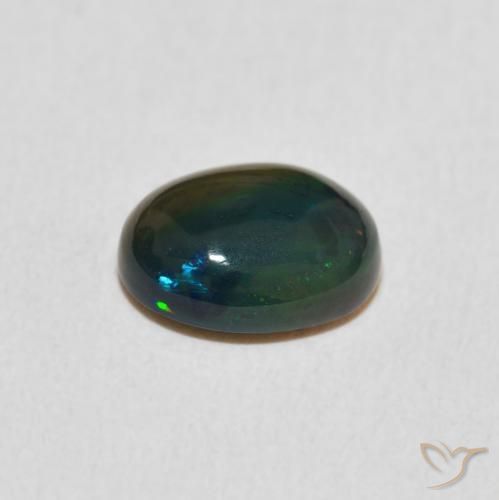 Opale Multicolore naturale da 1.14 ct, Ovale, Opaco