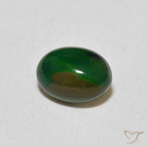 Opale Multicolore naturale da 0.53 ct, Ovale, Opaco