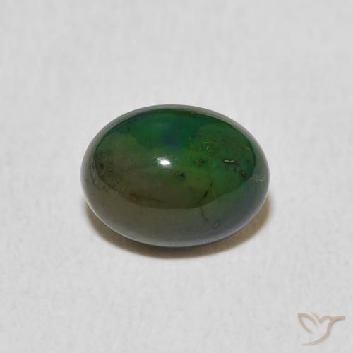 0.86ct Naturale Multicolore Opale, Ovale, Opaco