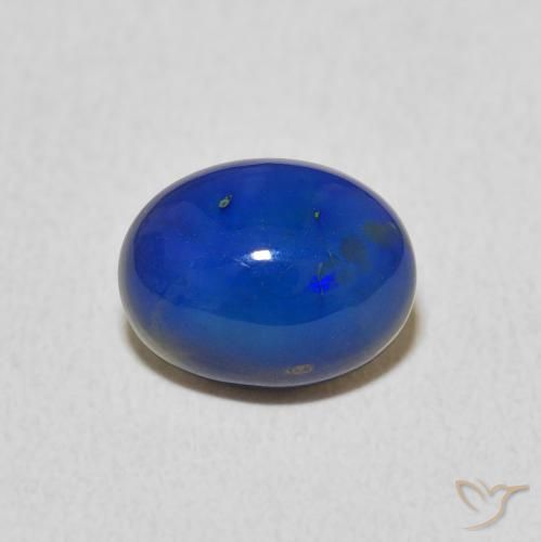 1.21ct Naturale Multicolore Opale, Ovale, Opaco