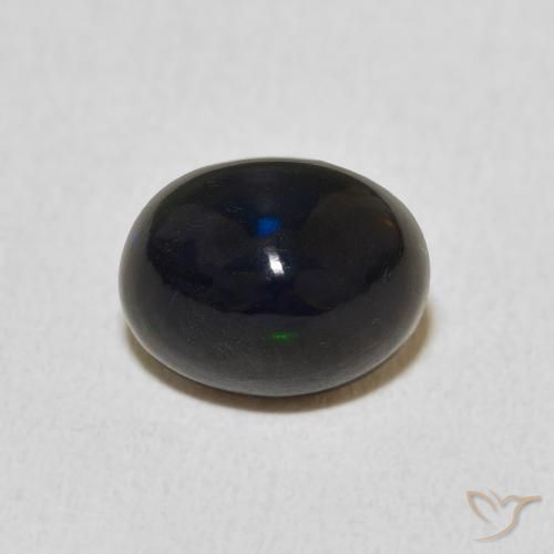 1.23ct Naturale Multicolore Opale, Ovale, Opaco