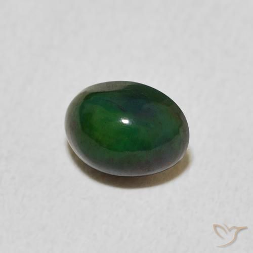 Opale Multicolore naturale da 0.67 ct, Ovale, Opaco